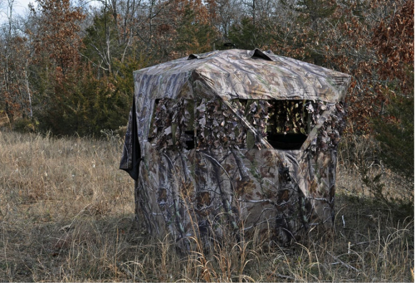 ground blind hunting tips