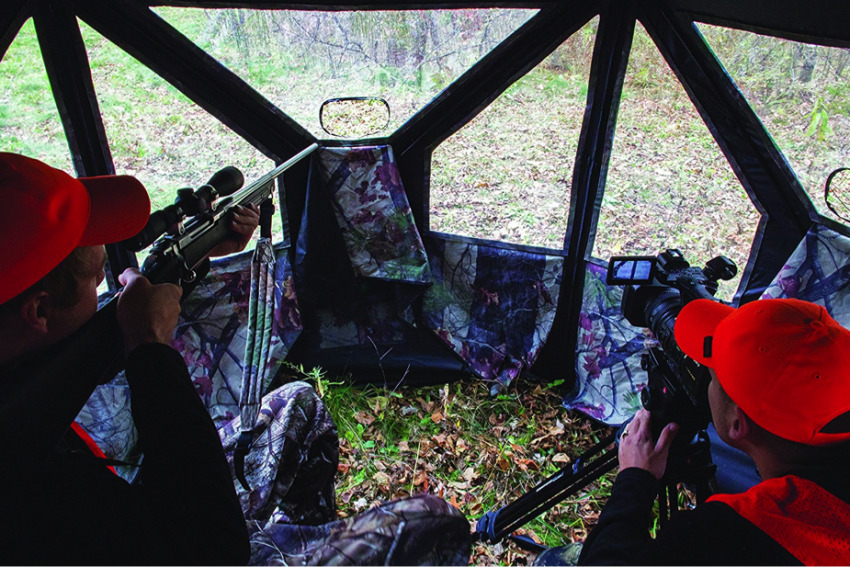 ground blind hunting tips