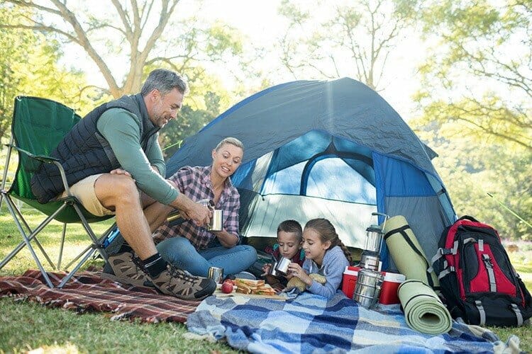 family camping