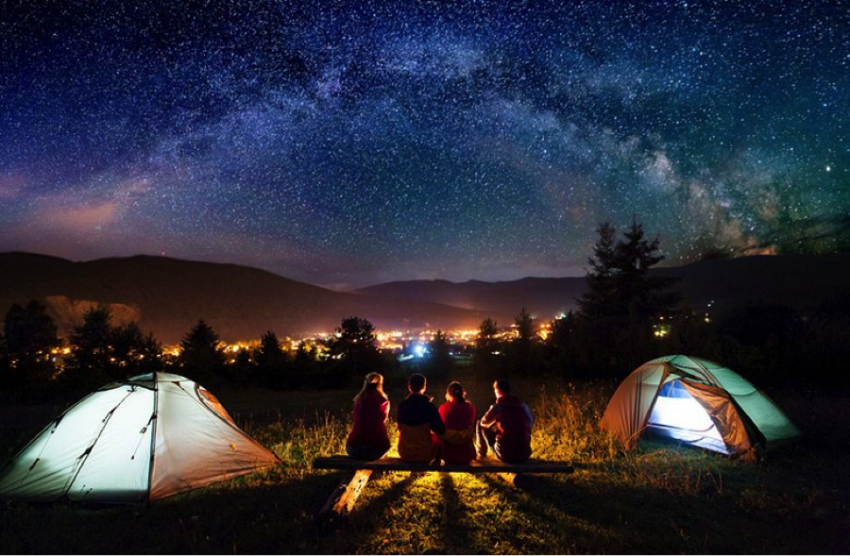 family camping