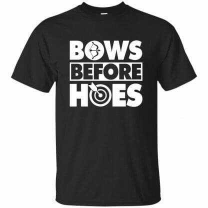 Bows Before Hoes - black