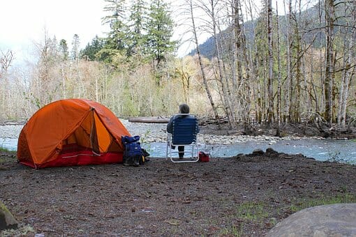 Camping, Tent, Recreation, Outdoors