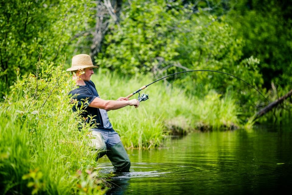 Elk River Salmon Fishing