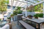 outdoor kitchen
